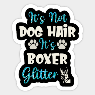 Dog Rescue Boxer Lover Boxer Mom Sticker